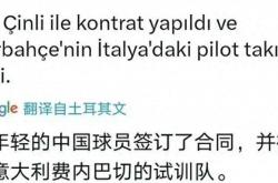竞猜-中国球员加盟意甲！加比或迎良机