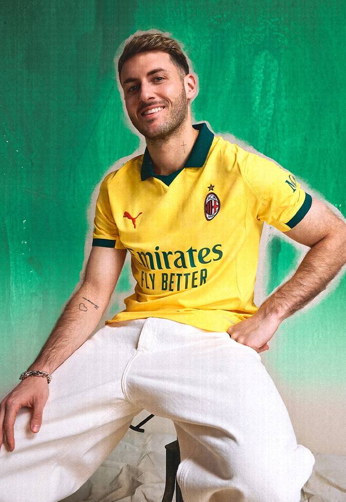 AC米兰发布2025/26赛季第三客场球衣