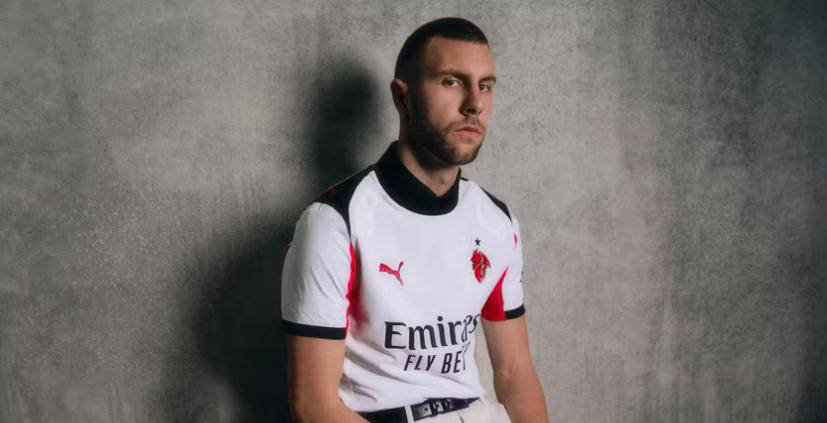 AC米兰202526赛季全新客场球衣荣耀回归