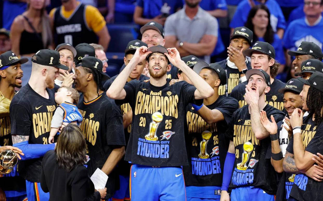 雷霆队史十大巨星排名,亚历山大夺冠后登顶,杜兰特屈居第二